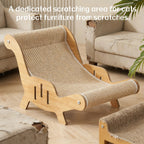 LoungePaw 2-in-1 Kratzmöbel und Liegeplatz für Katzen