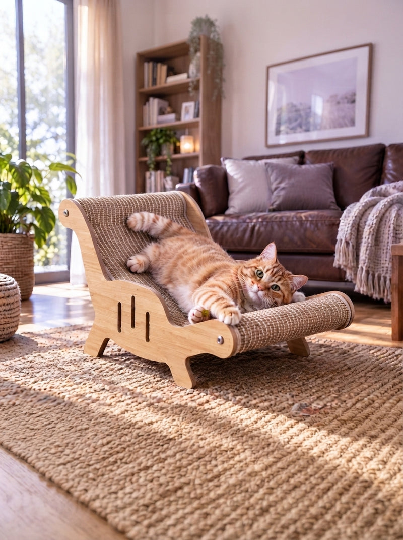 Cat Scratcher Hammock - Save Your Furniture In Style - pastel-testimonials